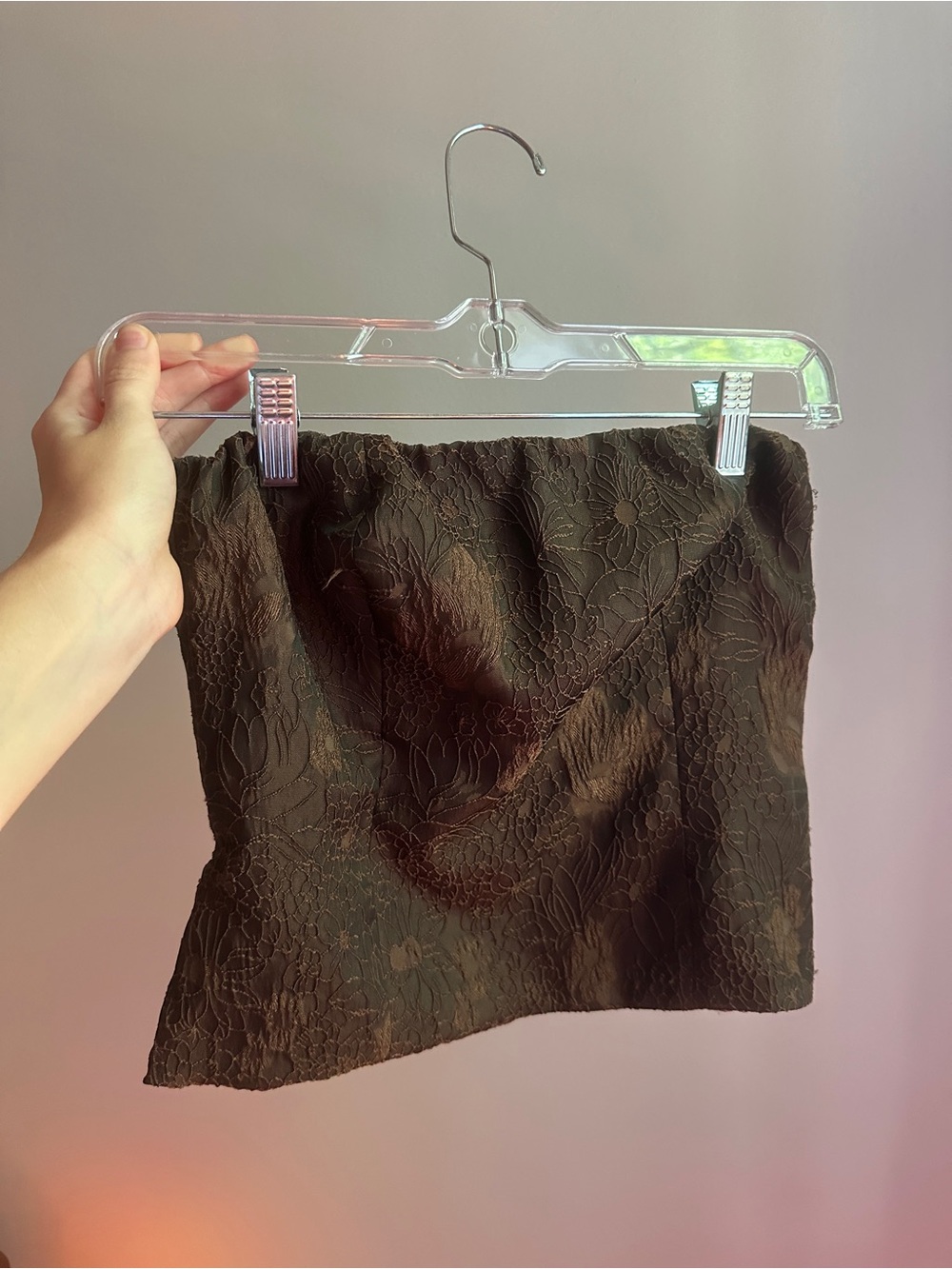 Reformation Strapless top
